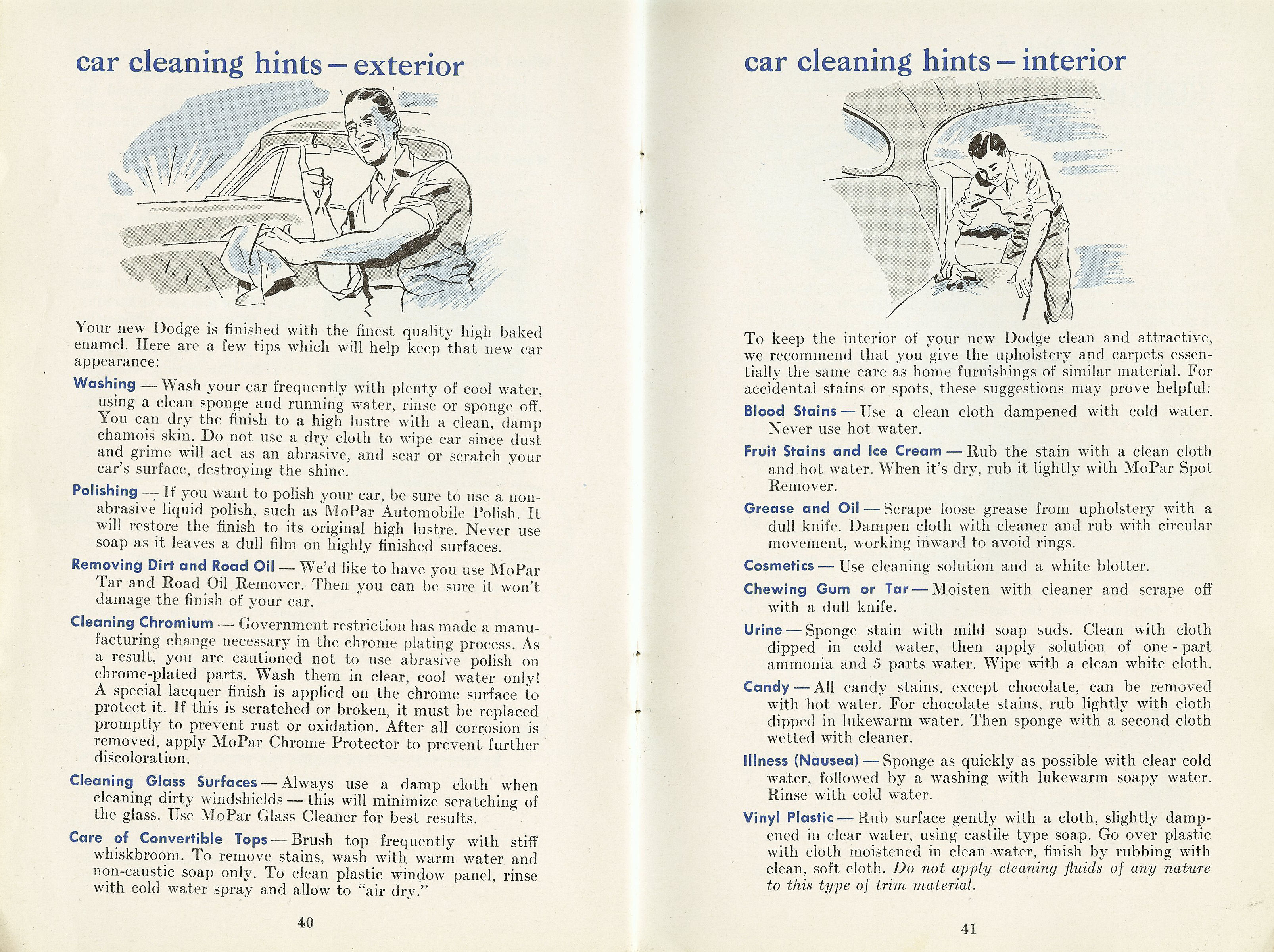 1954 Dodge Car Owners Manual Page 29